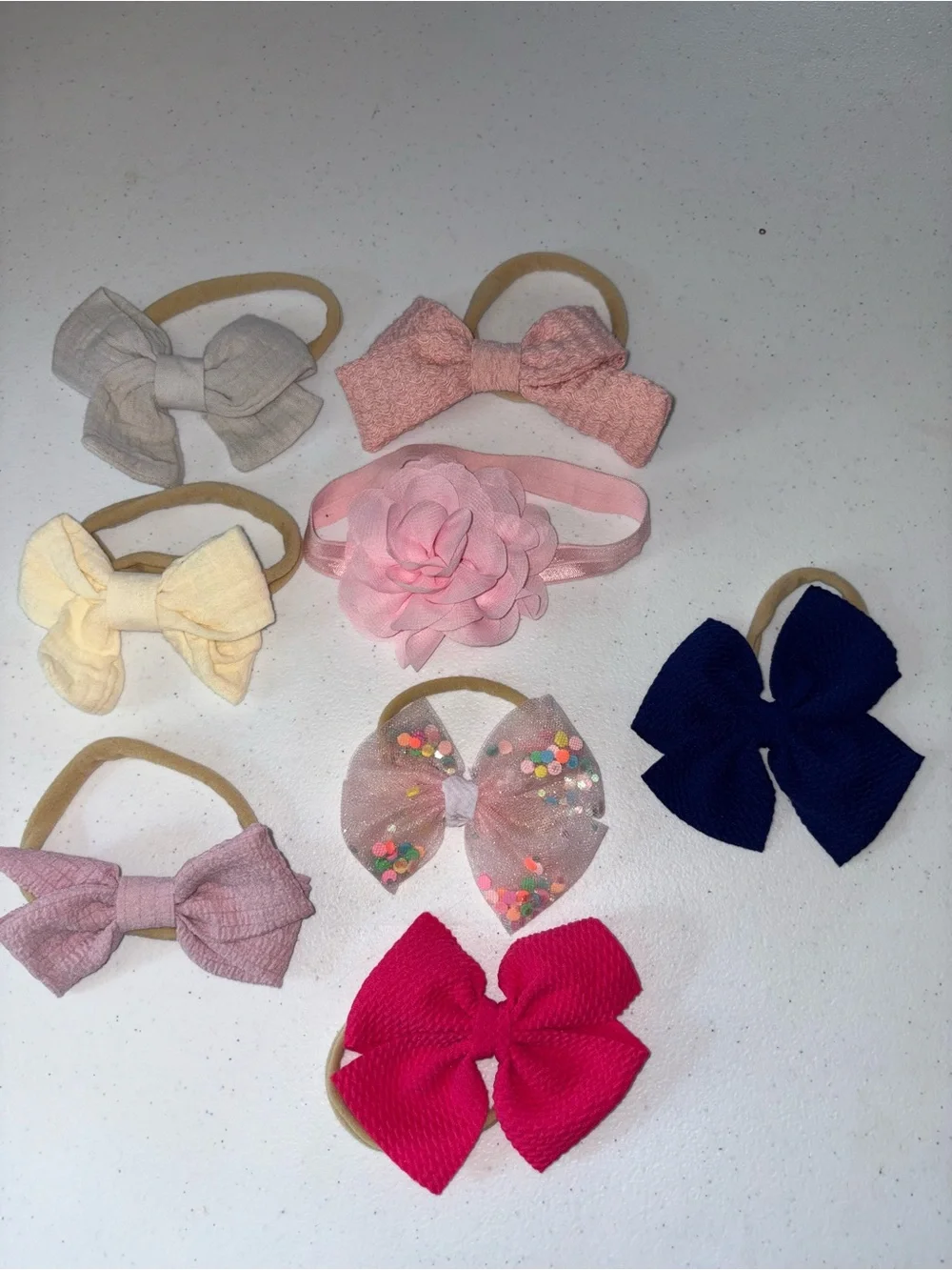 Nylon Band Headband Bow Lot